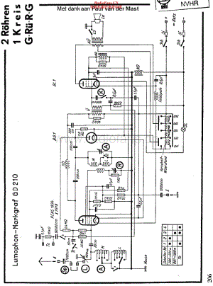 Lumophon_GD210维修电路原理图.pdf