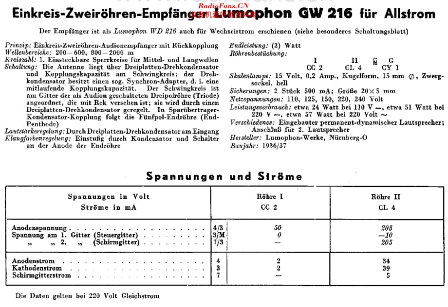 Lumophon_WD216维修电路原理图.pdf_第2页