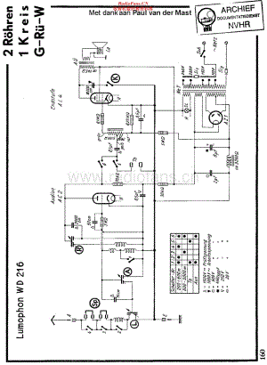 Lumophon_WD216维修电路原理图.pdf