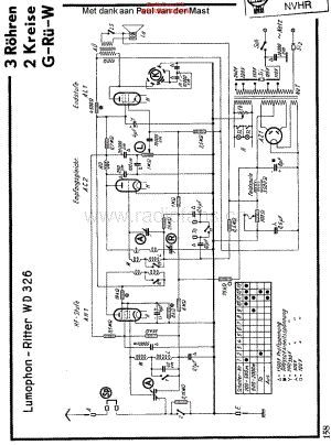 Lumophon_WD326维修电路原理图.pdf