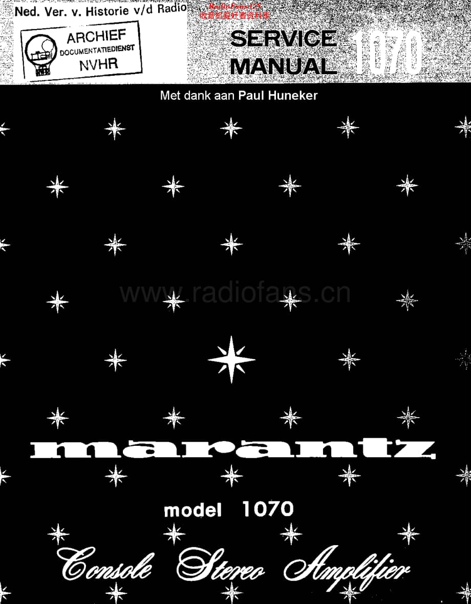 Marantz_1070 维修电路原理图.pdf_第1页
