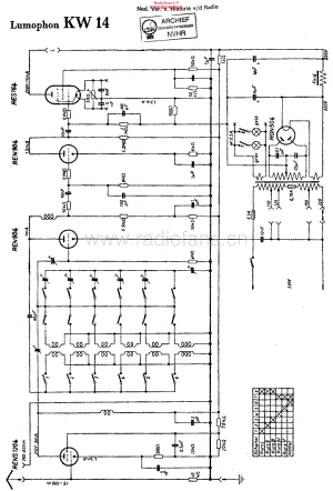 Lumophon_KW14维修电路原理图.pdf