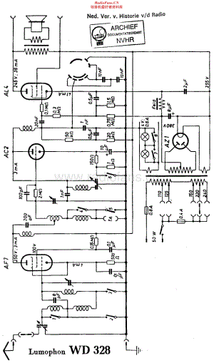 Lumophon_WD328维修电路原理图.pdf