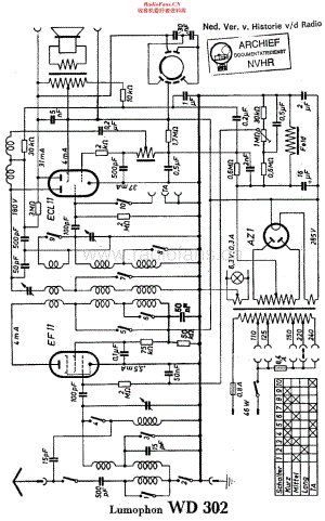 Lumophon_WD302维修电路原理图.pdf