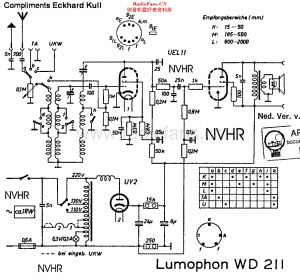 Lumophon_WD211维修电路原理图.pdf
