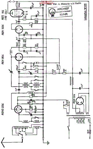 Lumophon_W100维修电路原理图.pdf