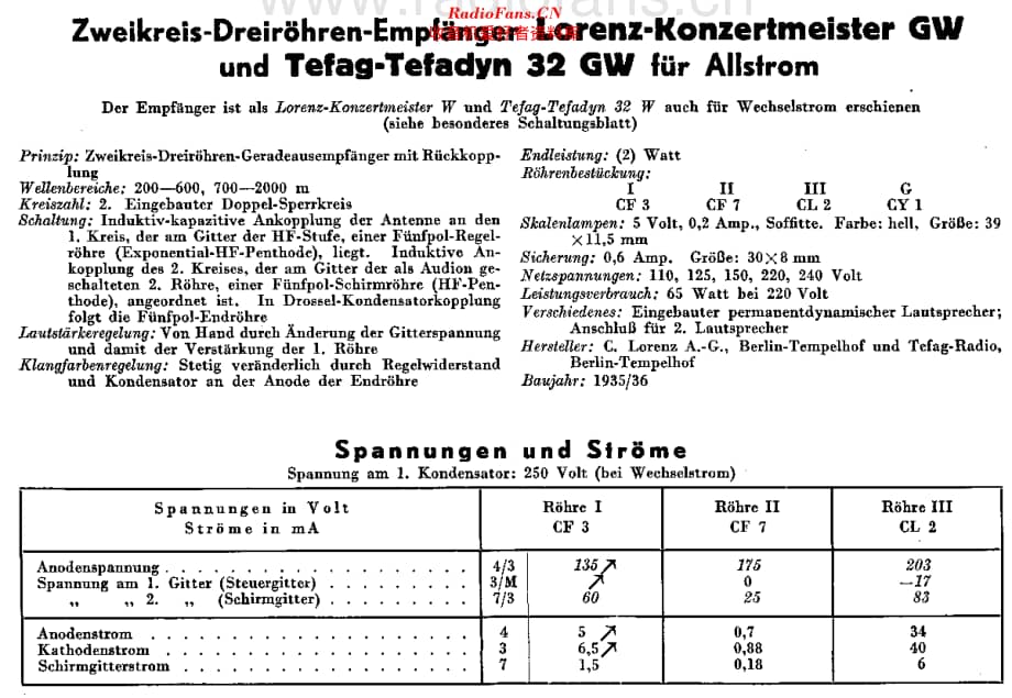 Lorenz_KonzertmeisterGW维修电路原理图.pdf_第2页
