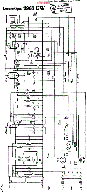 Loewe_1965GW维修电路原理图.pdf