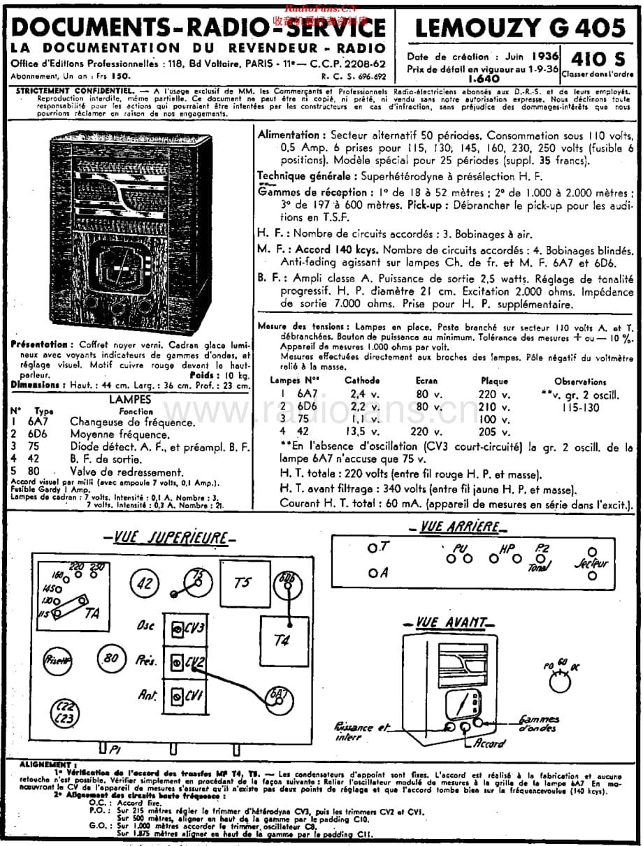 Lemouzy_G405维修电路原理图.pdf_第1页