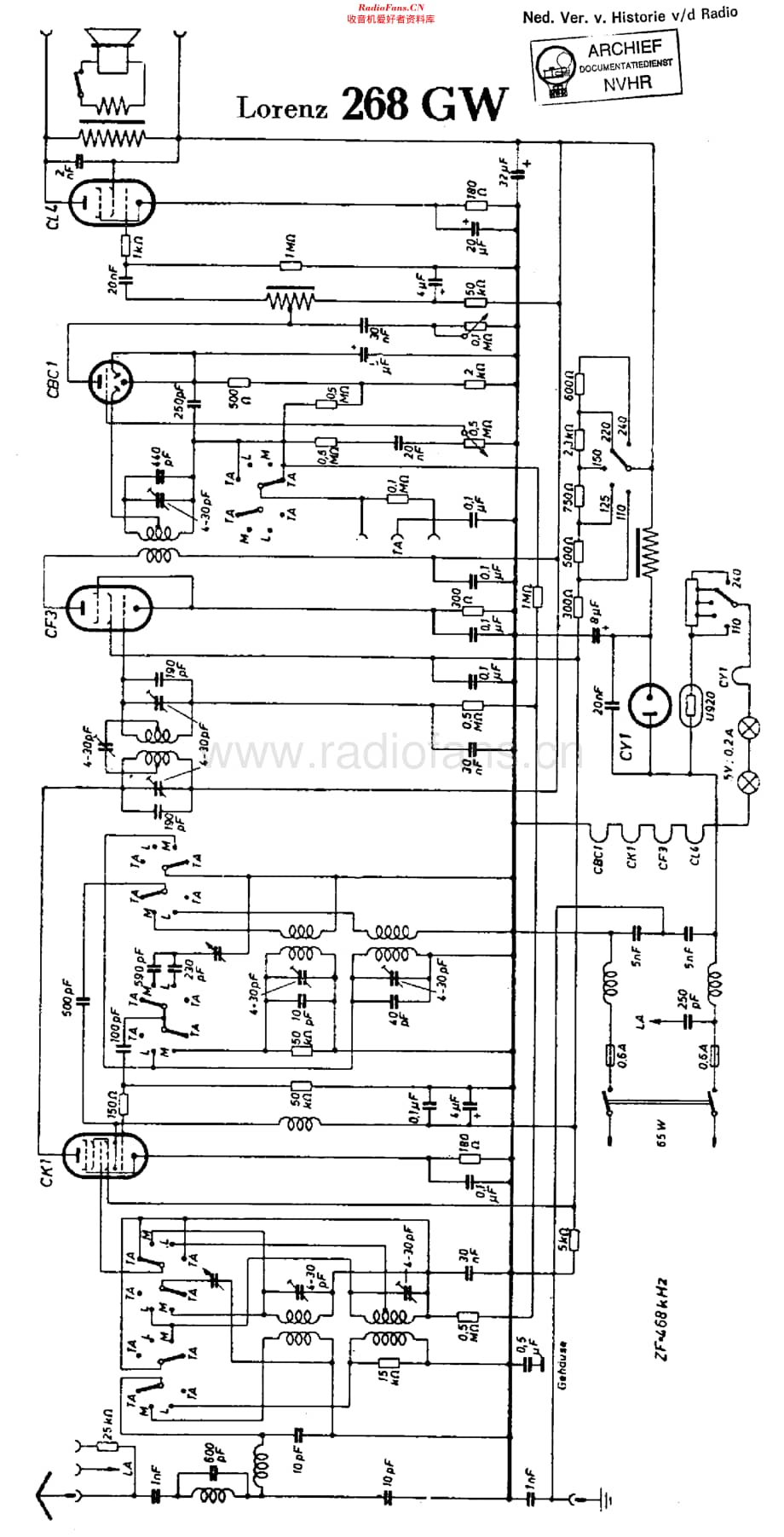 Lorenz_268GW维修电路原理图.pdf_第1页