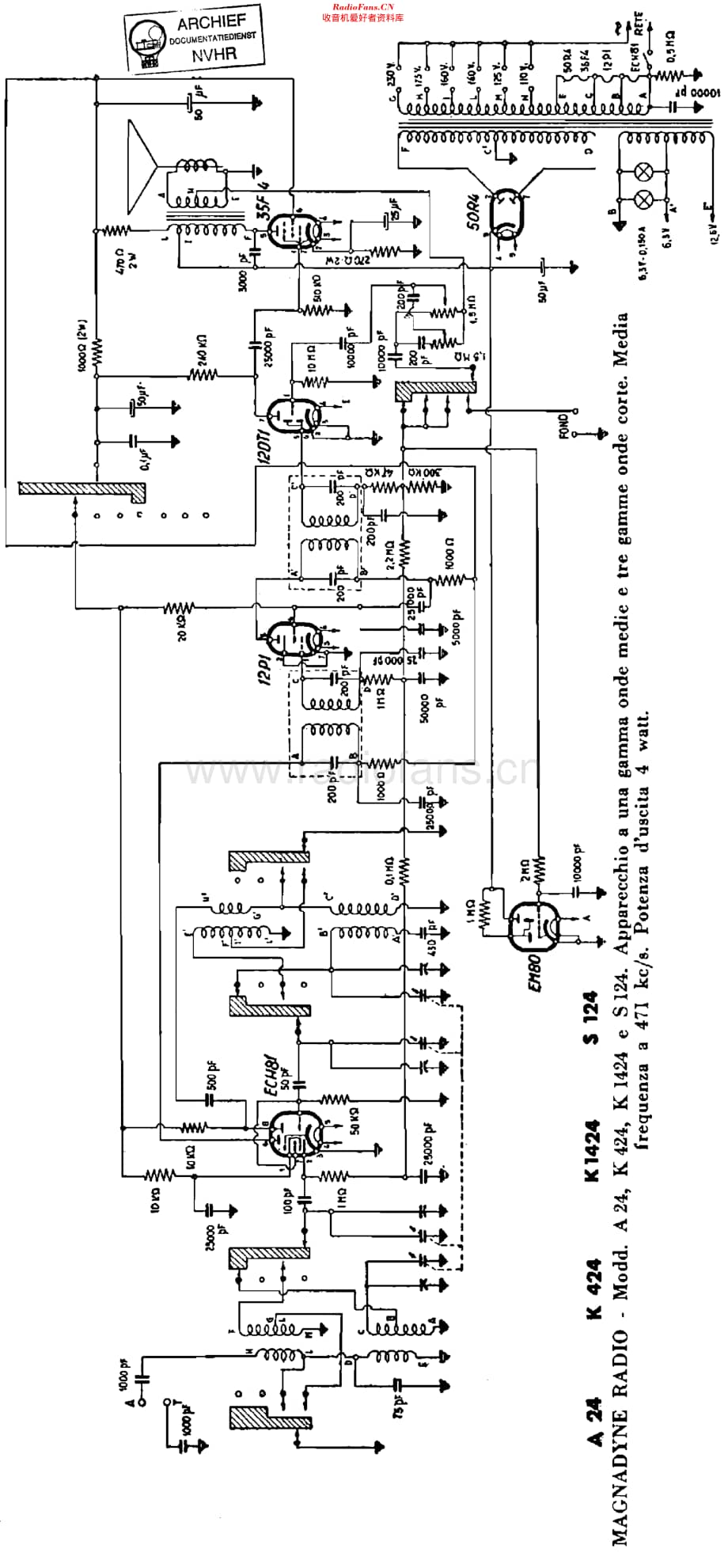 Magnadyne_A24 维修电路原理图.pdf_第1页
