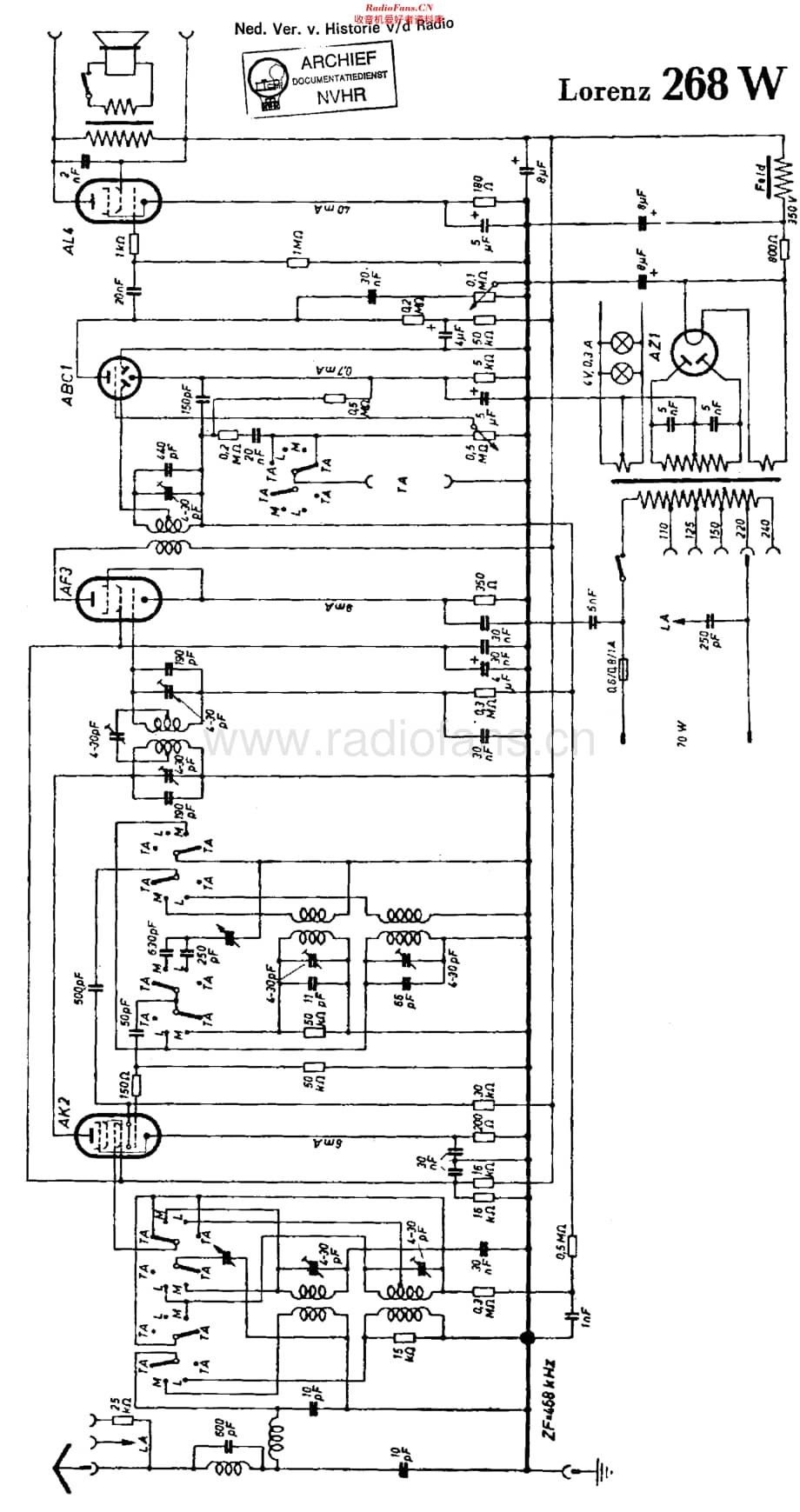 Lorenz_268W维修电路原理图.pdf_第1页