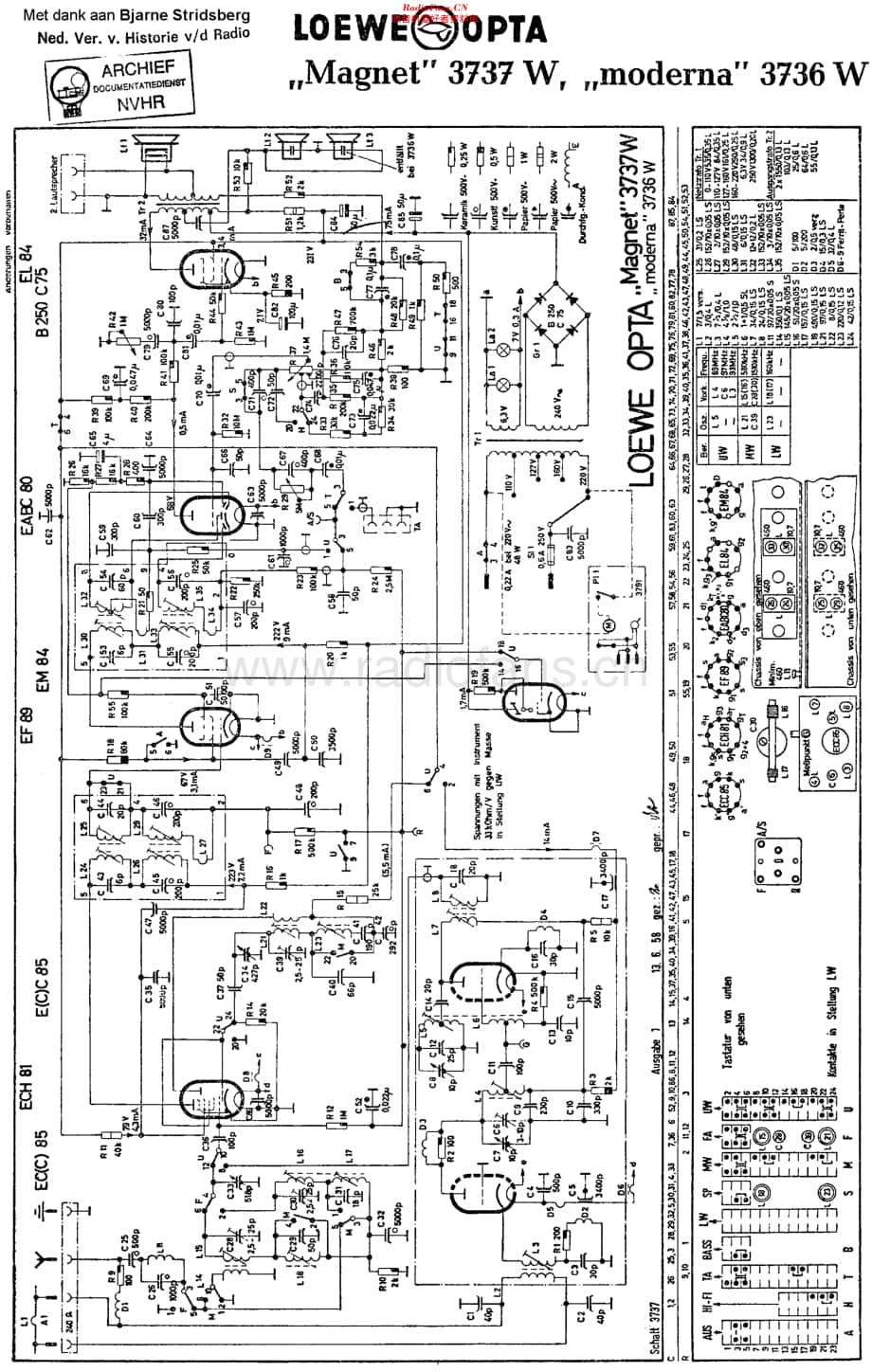 LoeweOpta_3736W维修电路原理图.pdf_第1页