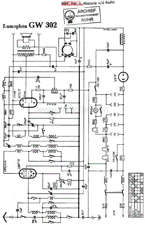 Lumophon_GW302维修电路原理图.pdf