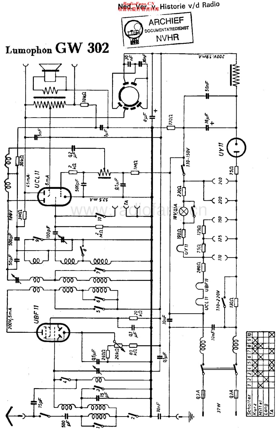 Lumophon_GW302维修电路原理图.pdf_第1页