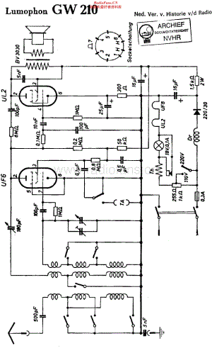 Lumophon_GW210维修电路原理图.pdf