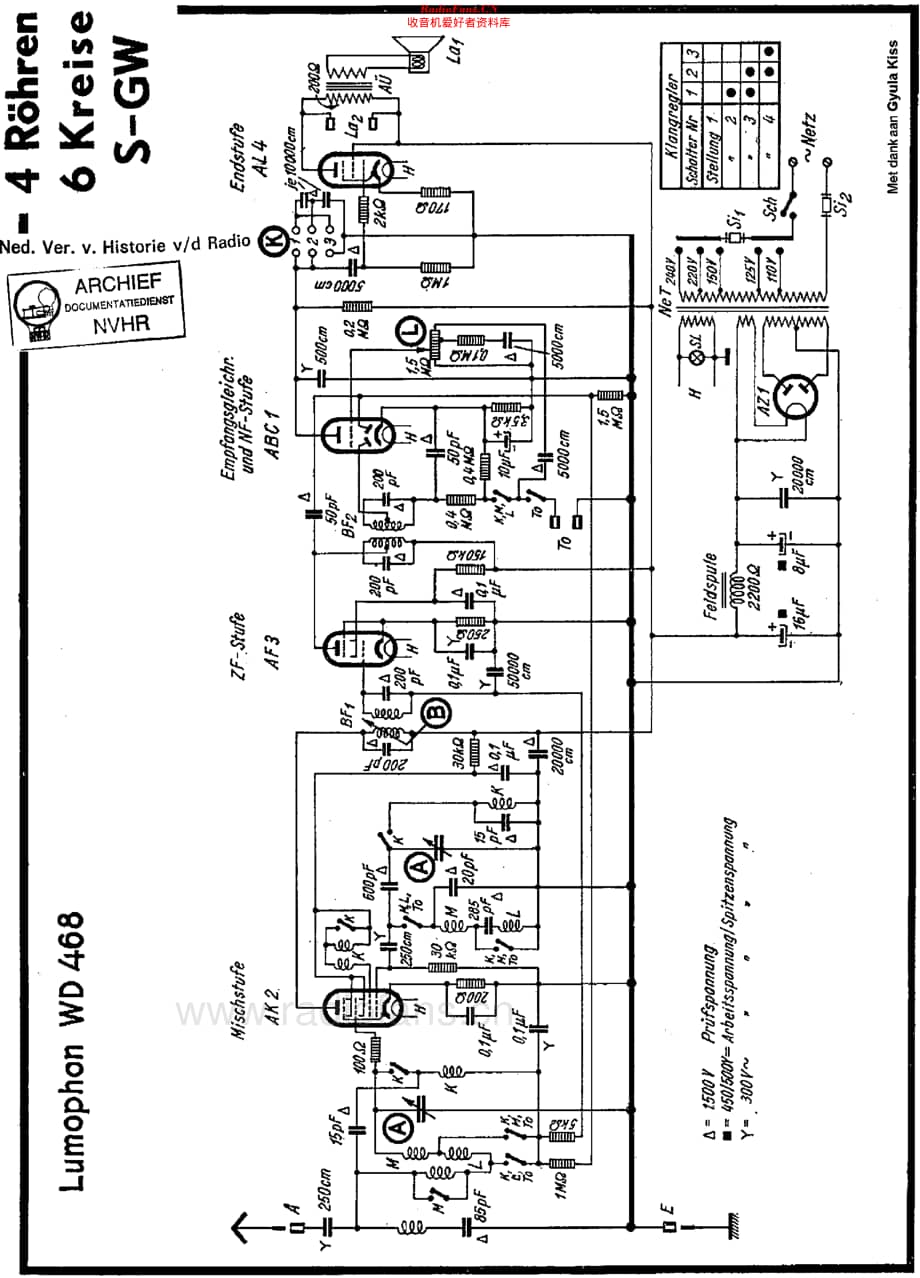 Lumophon_WD468维修电路原理图.pdf_第3页