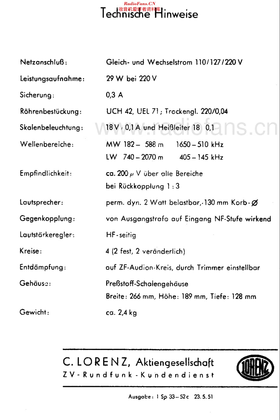 Lorenz_FeldbergML维修电路原理图.pdf_第2页