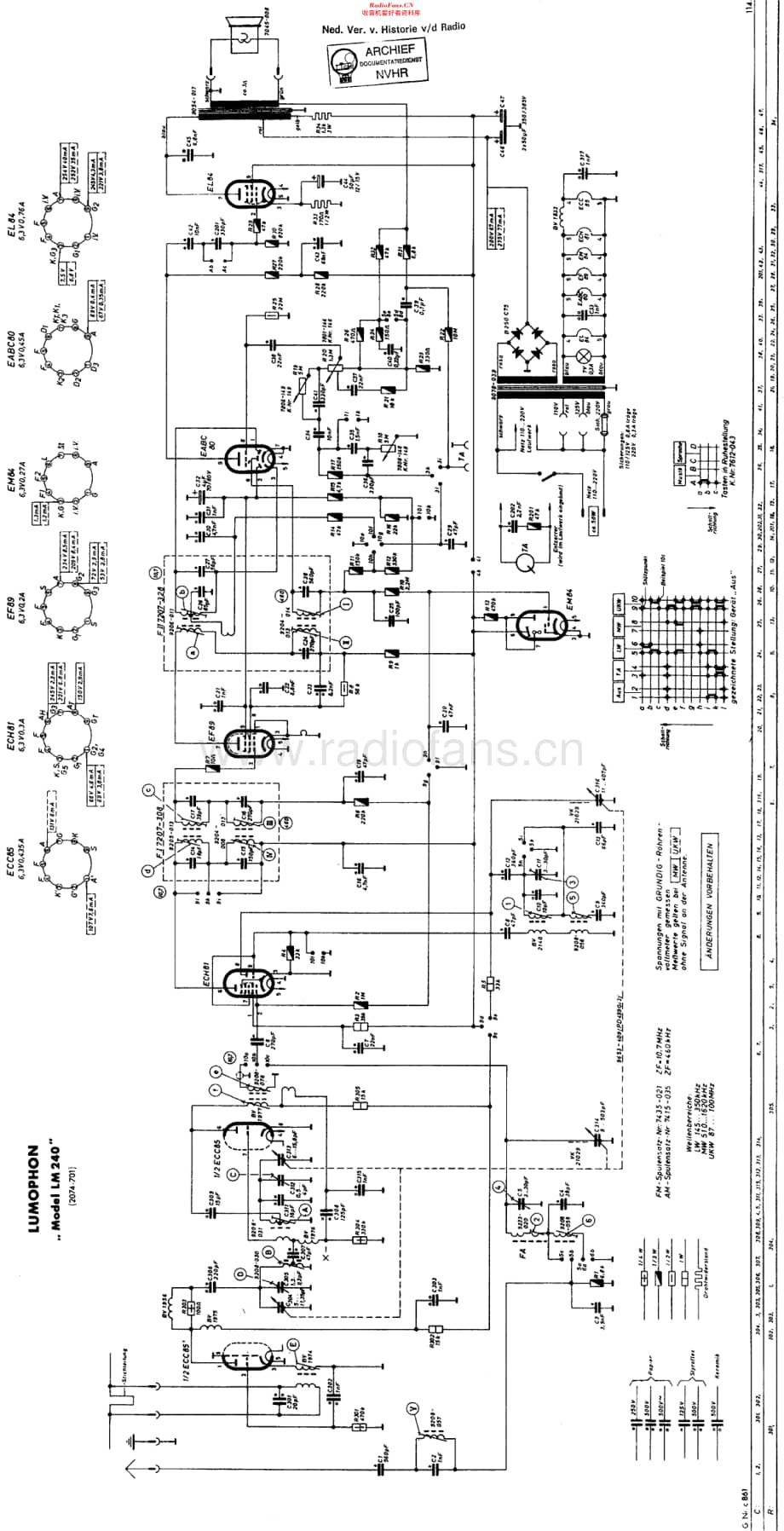 Lumophon_LM240维修电路原理图.pdf_第1页