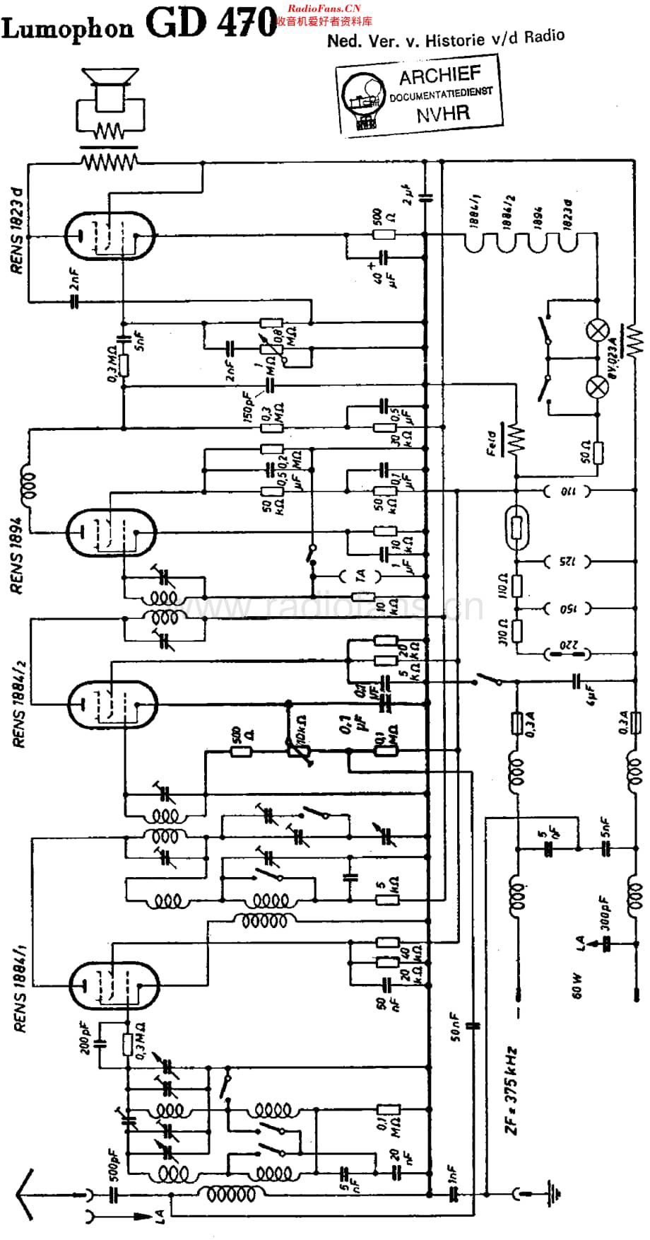Lumophon_GD470维修电路原理图.pdf_第1页