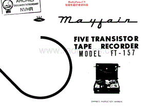 Mayfair_FT157 维修电路原理图.pdf