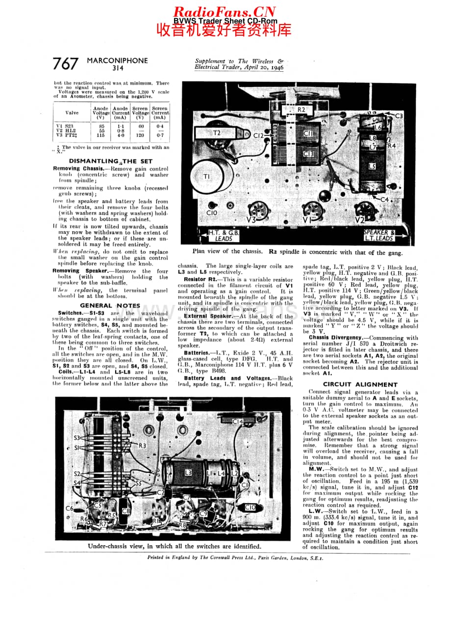 Marconiphone_314 维修电路原理图.pdf_第2页