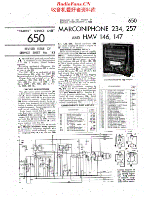 Marconiphone_234 维修电路原理图.pdf