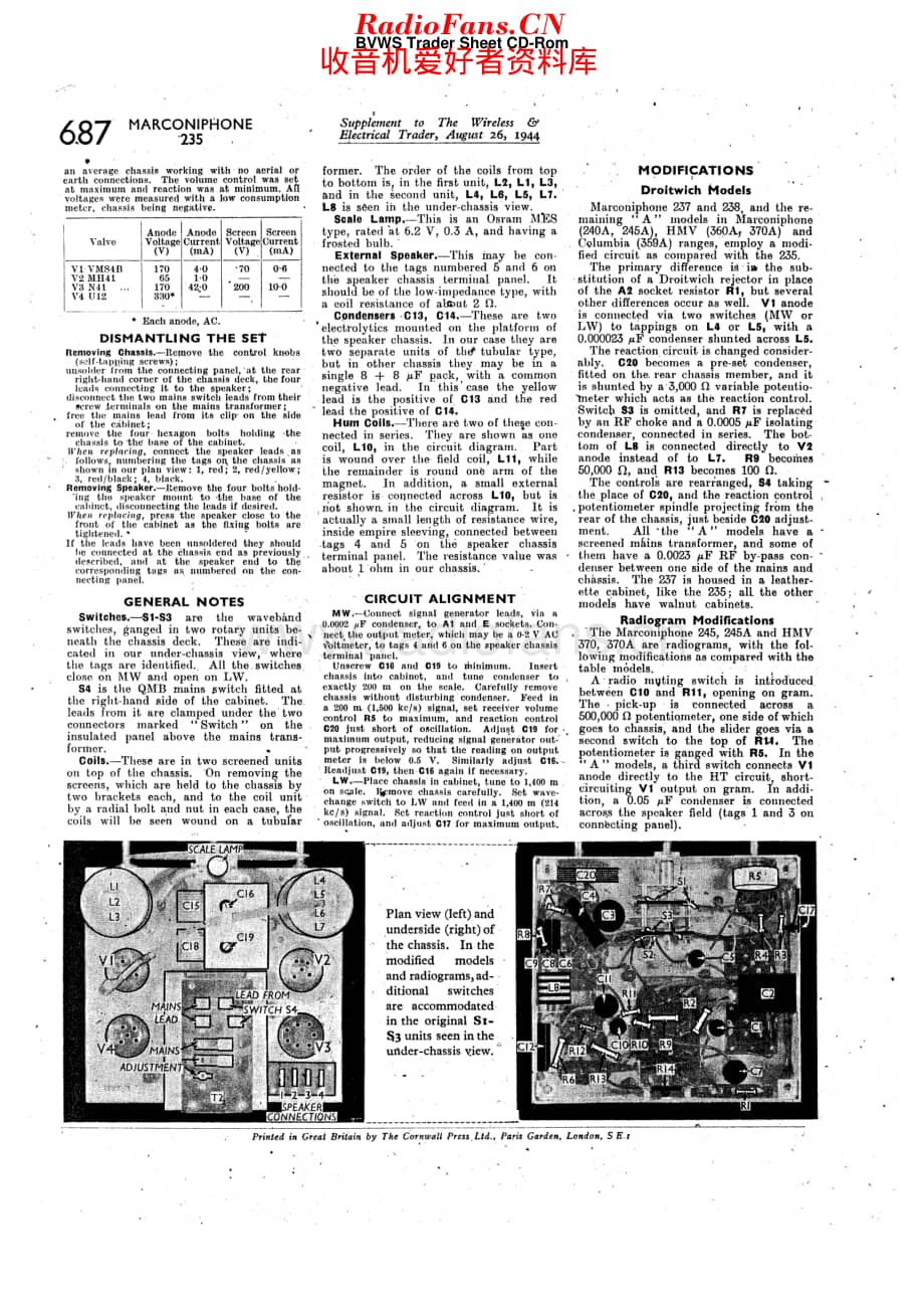 Marconiphone_235 维修电路原理图.pdf_第2页