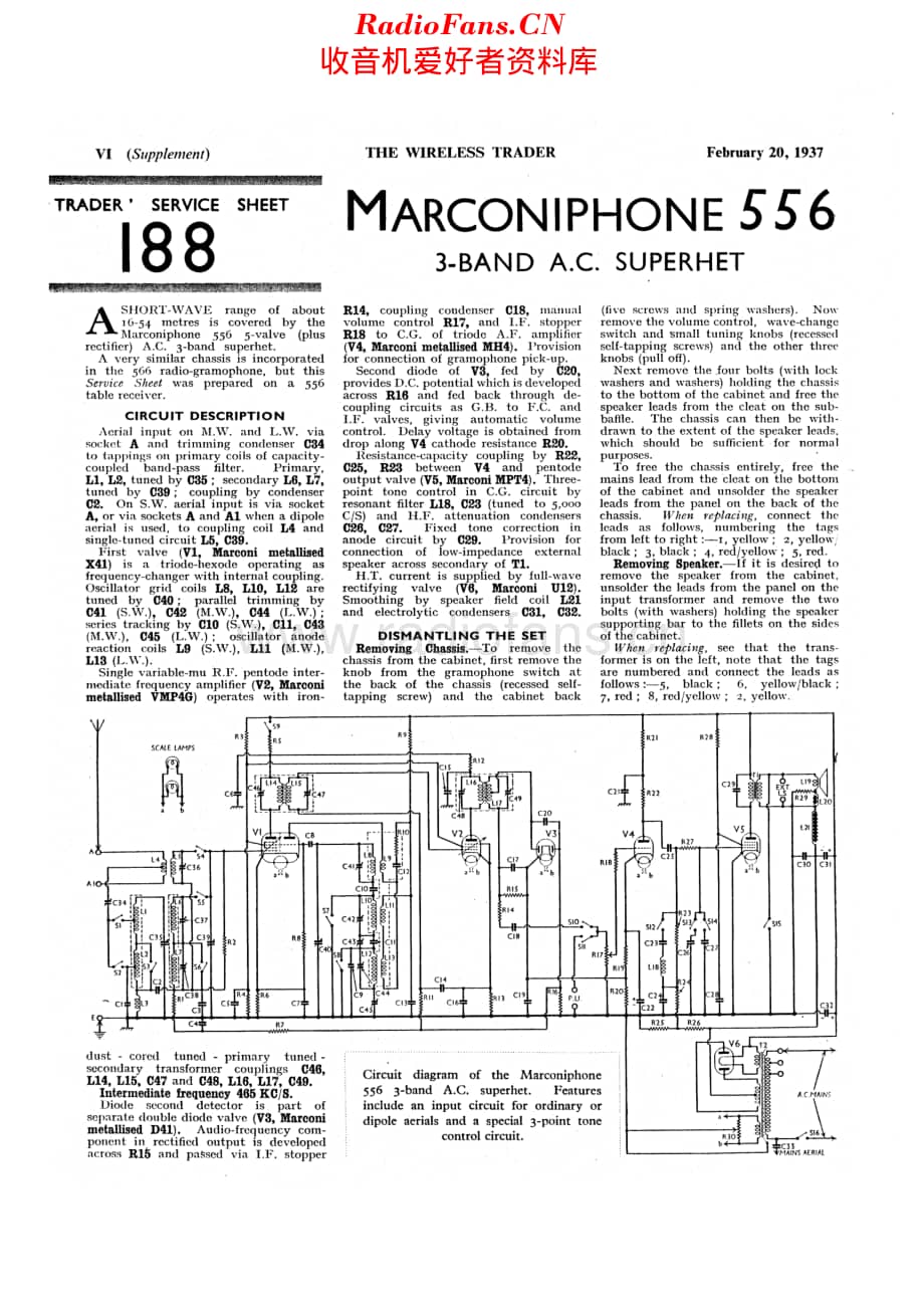 Marconiphone_556 维修电路原理图.pdf_第1页