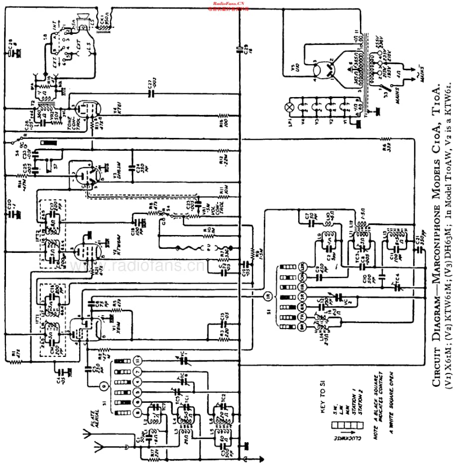 Marconiphone_C10A 维修电路原理图.pdf_第2页