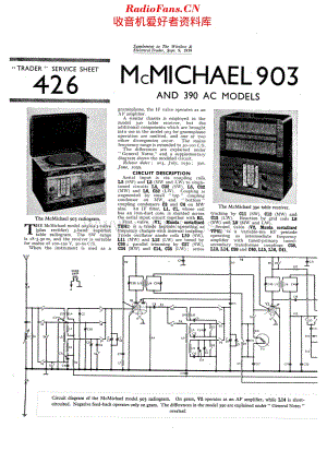 McMichael_903 维修电路原理图.pdf