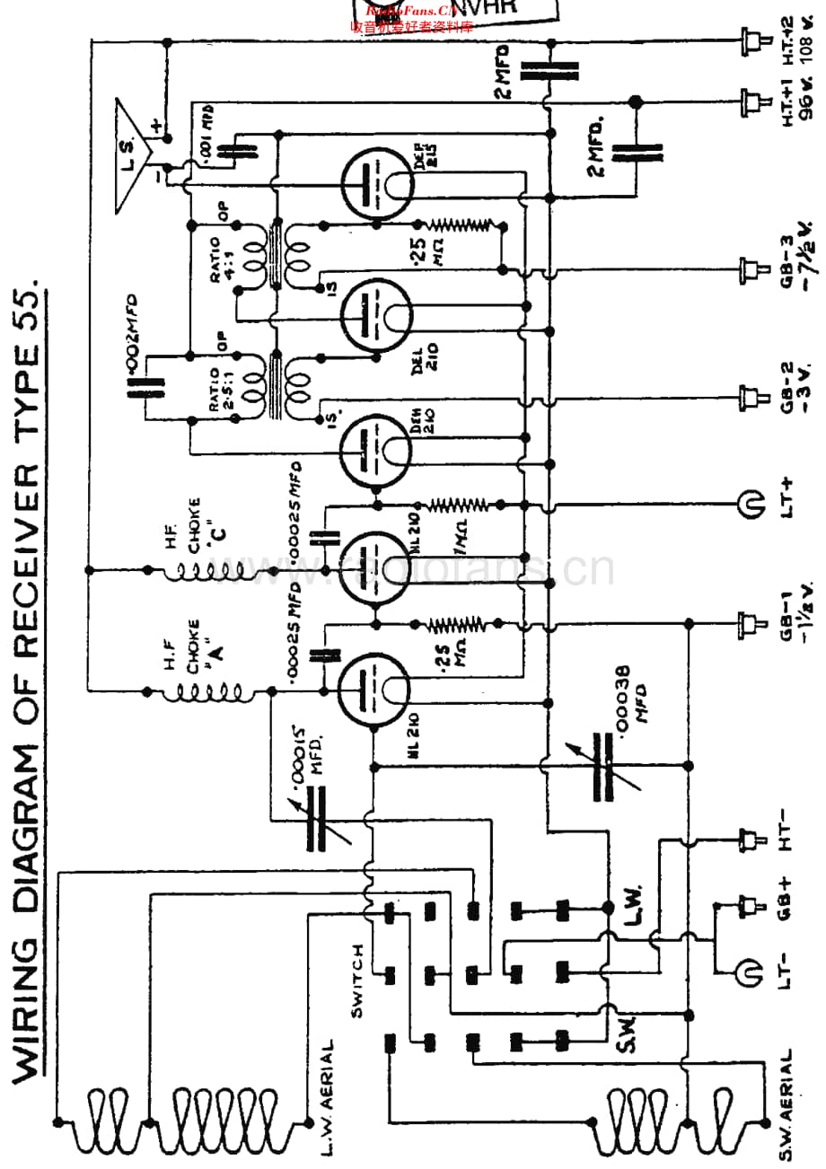 Marconiphone_55 维修电路原理图.pdf_第1页