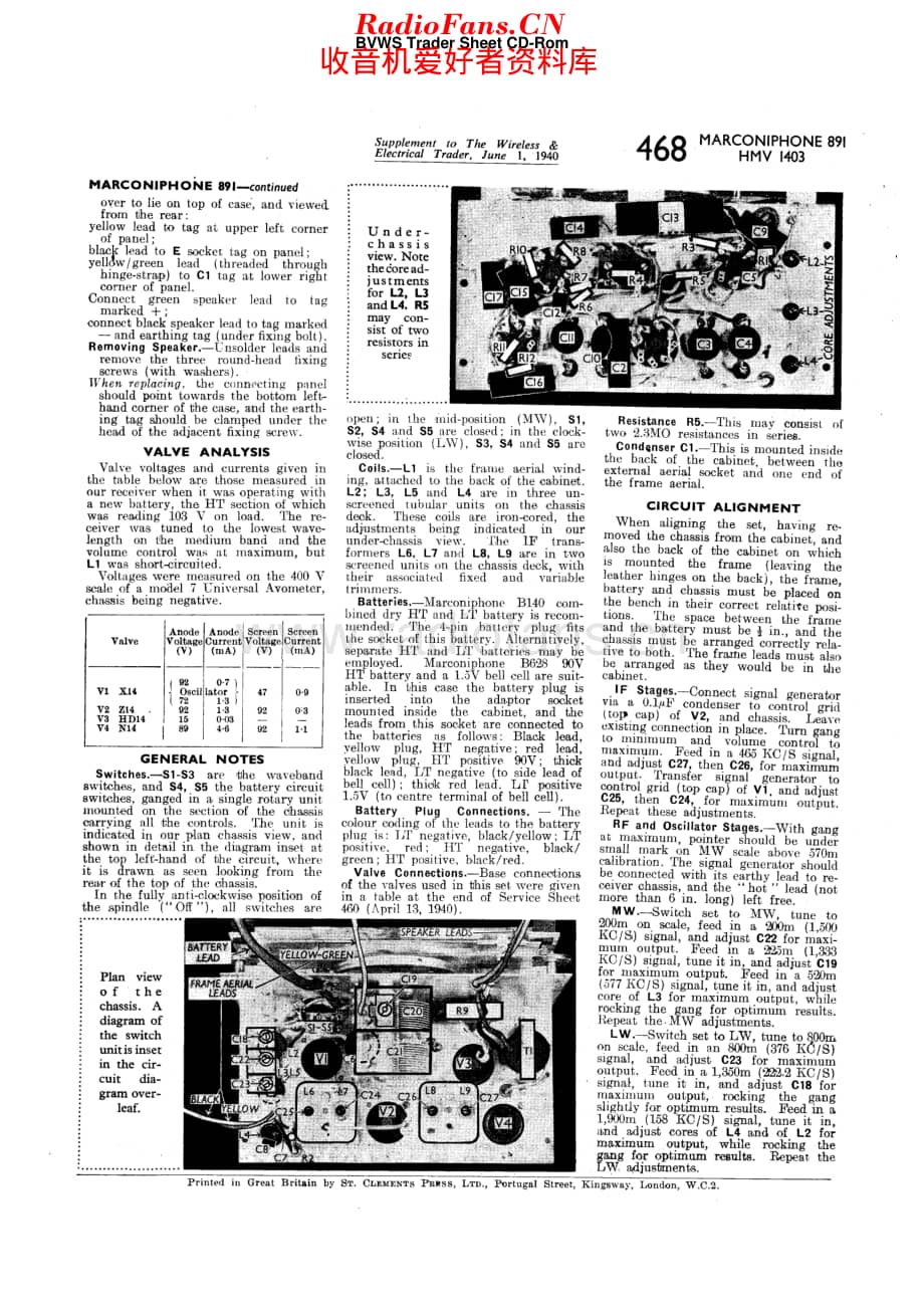 Marconiphone_891 维修电路原理图.pdf_第2页
