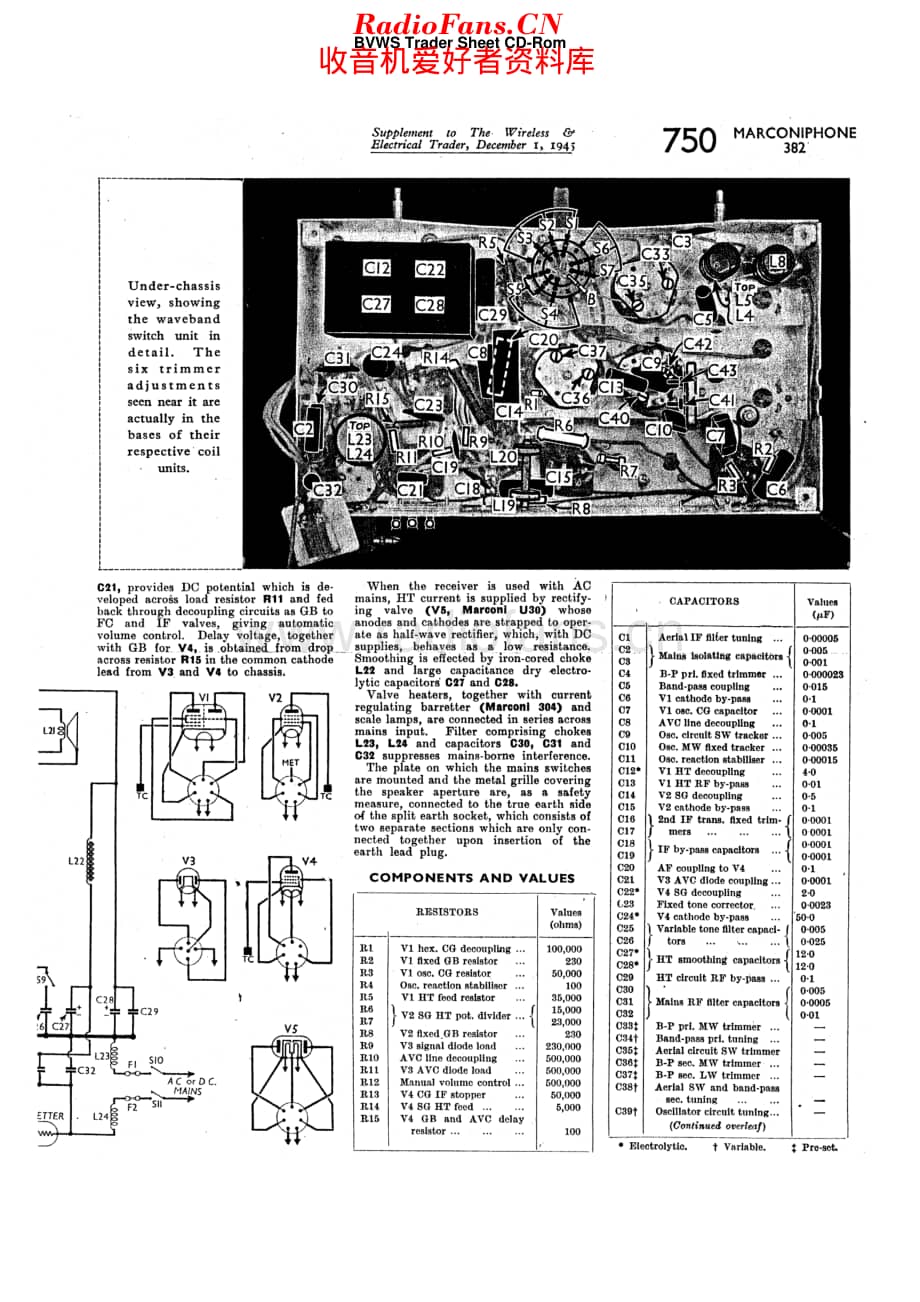 Marconiphone_382 维修电路原理图.pdf_第2页