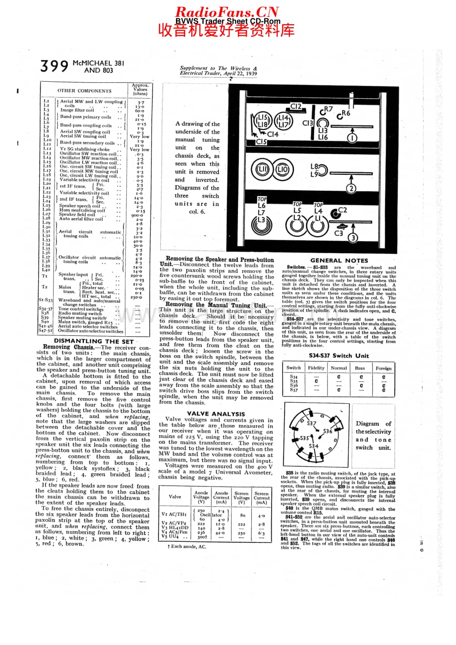 McMichael_381 维修电路原理图.pdf_第3页