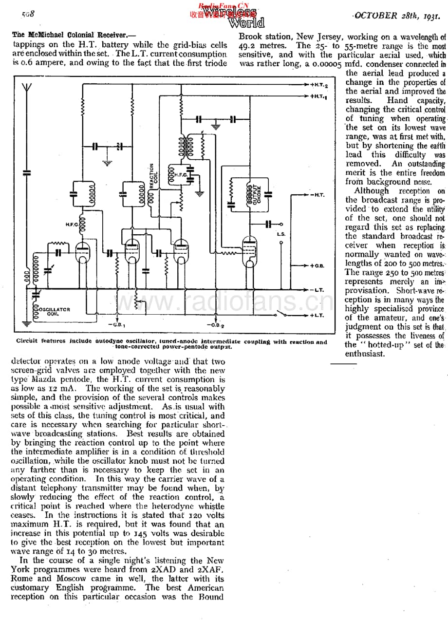 McMichael_ColonialSupersonicFour 维修电路原理图.pdf_第3页