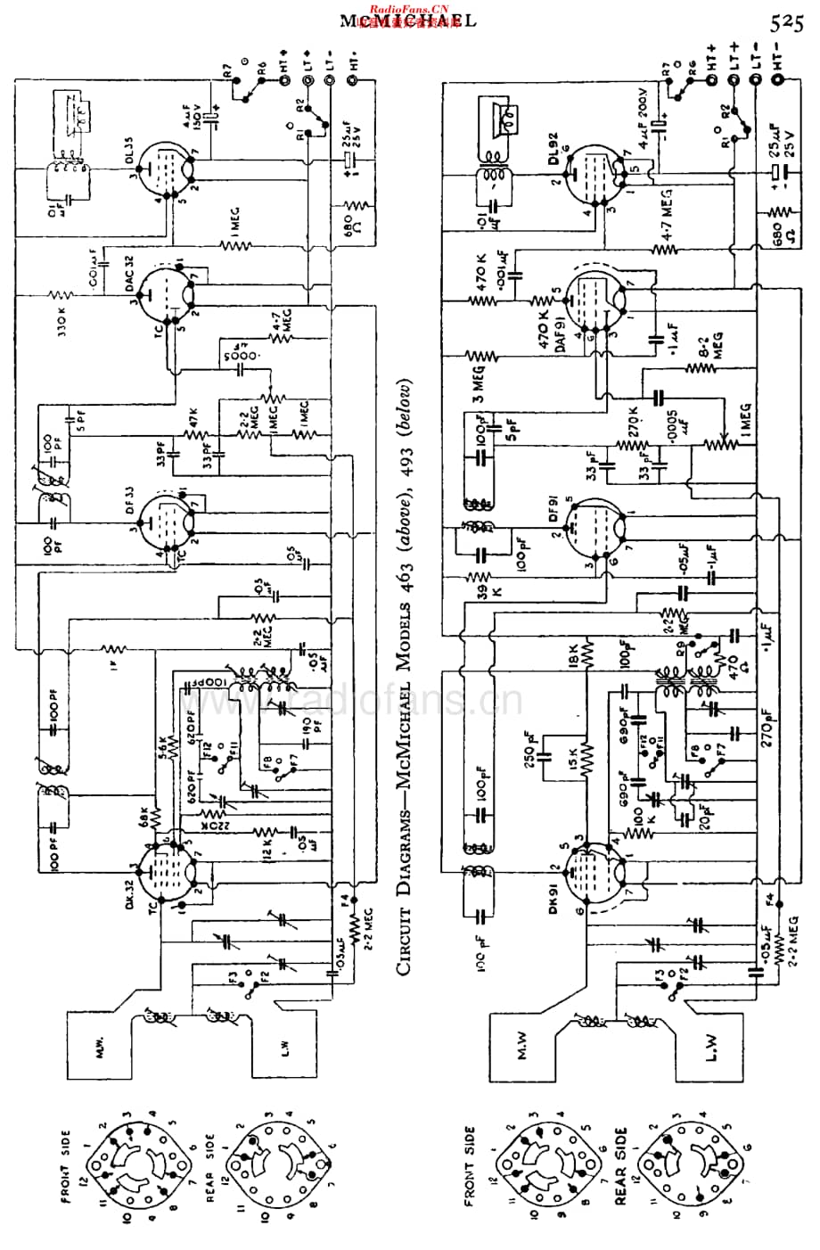 McMichael_463 维修电路原理图.pdf_第2页