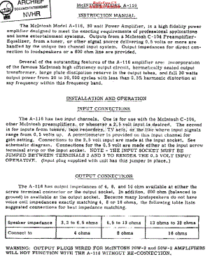 McIntosh_A116 维修电路原理图.pdf