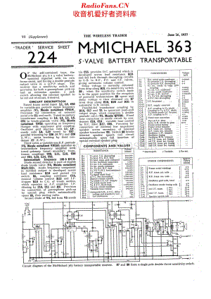 McMichael_363 维修电路原理图.pdf