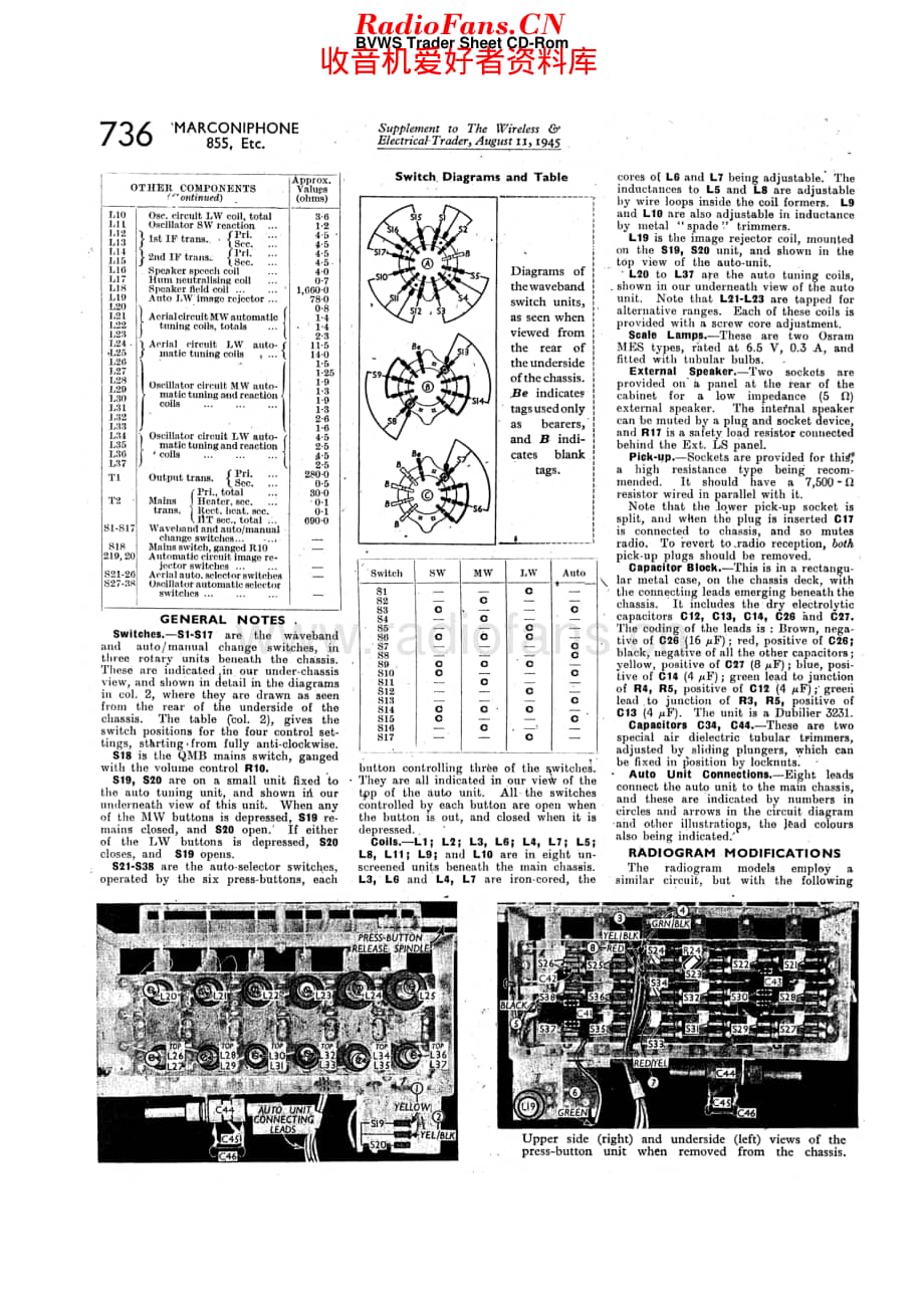 Marconiphone_855 维修电路原理图.pdf_第3页