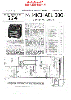 McMichael_380 维修电路原理图.pdf