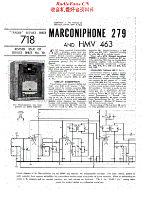 Marconiphone_279 维修电路原理图.pdf