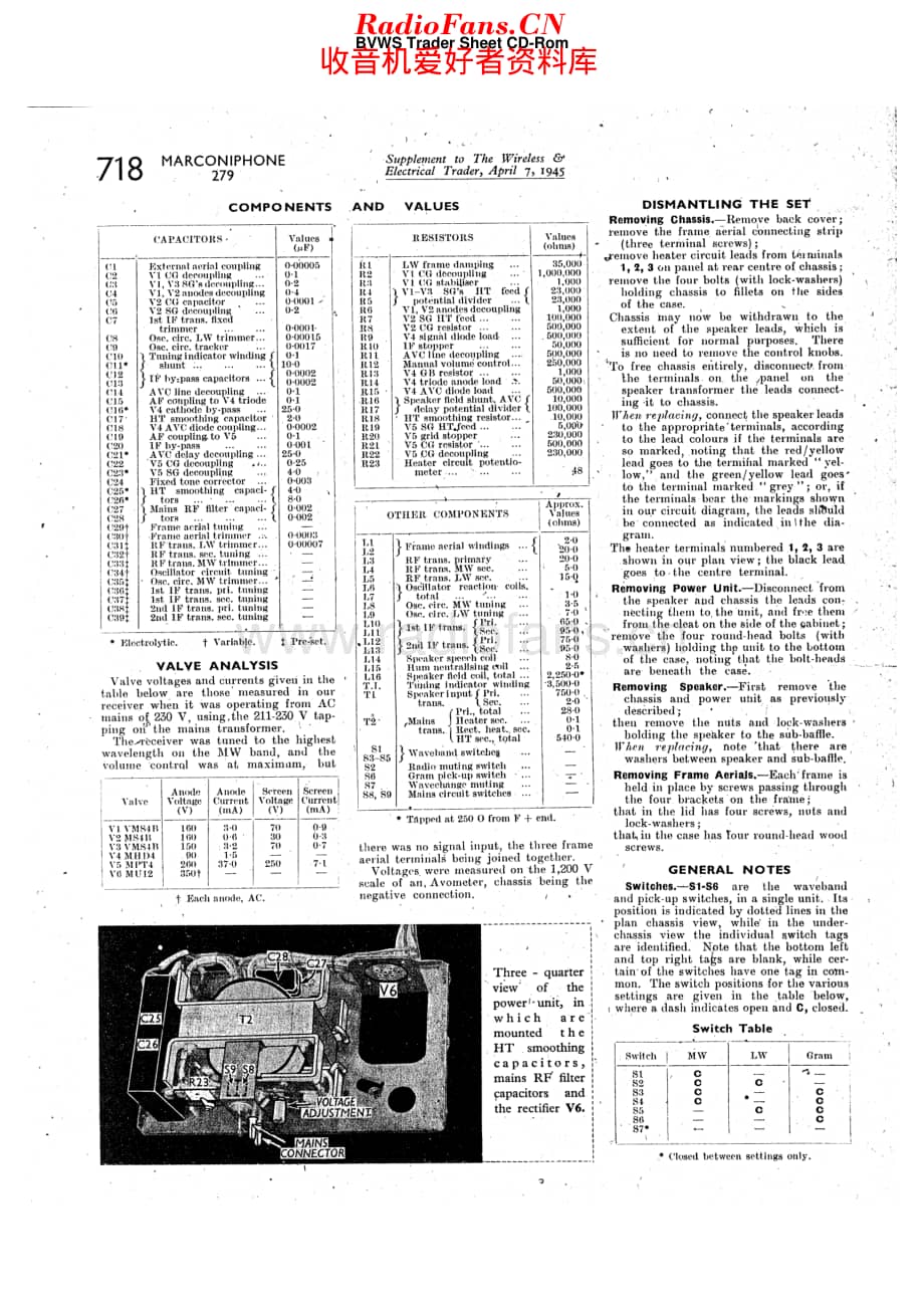 Marconiphone_279 维修电路原理图.pdf_第3页