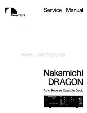 nakamichi_dragon维修手册.pdf
