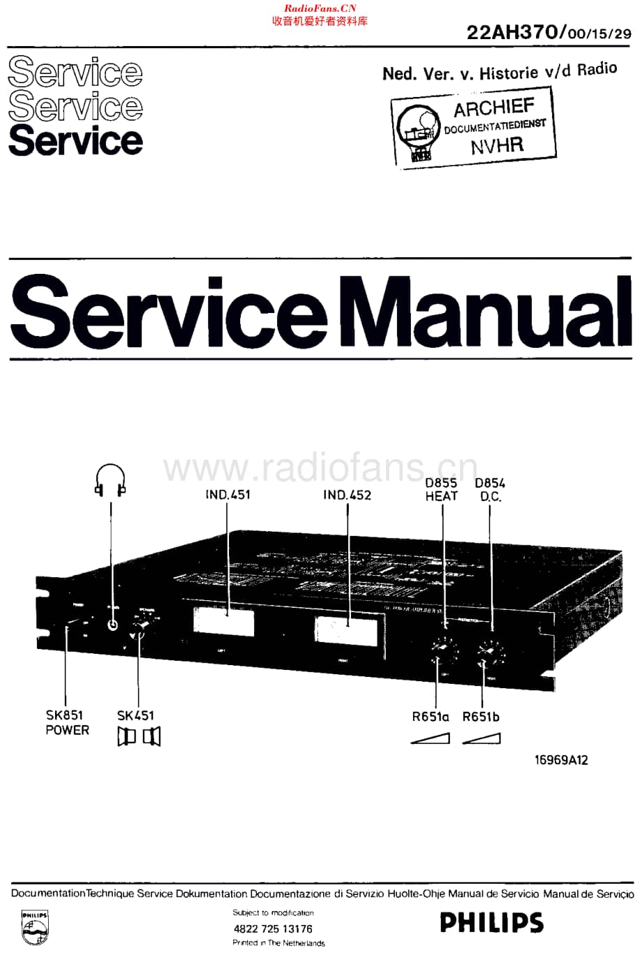 Philips_22AH370 维修电路原理图.pdf_第1页
