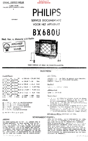 Philips_BX680U维修电路原理图.pdf