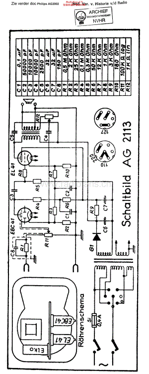 Philips_AG2113 维修电路原理图.pdf
