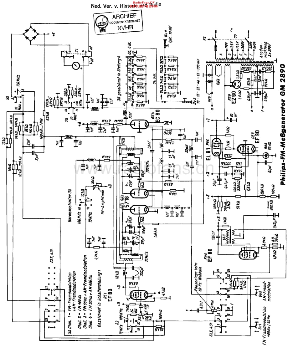 Philips_GM2890维修电路原理图.pdf_第1页