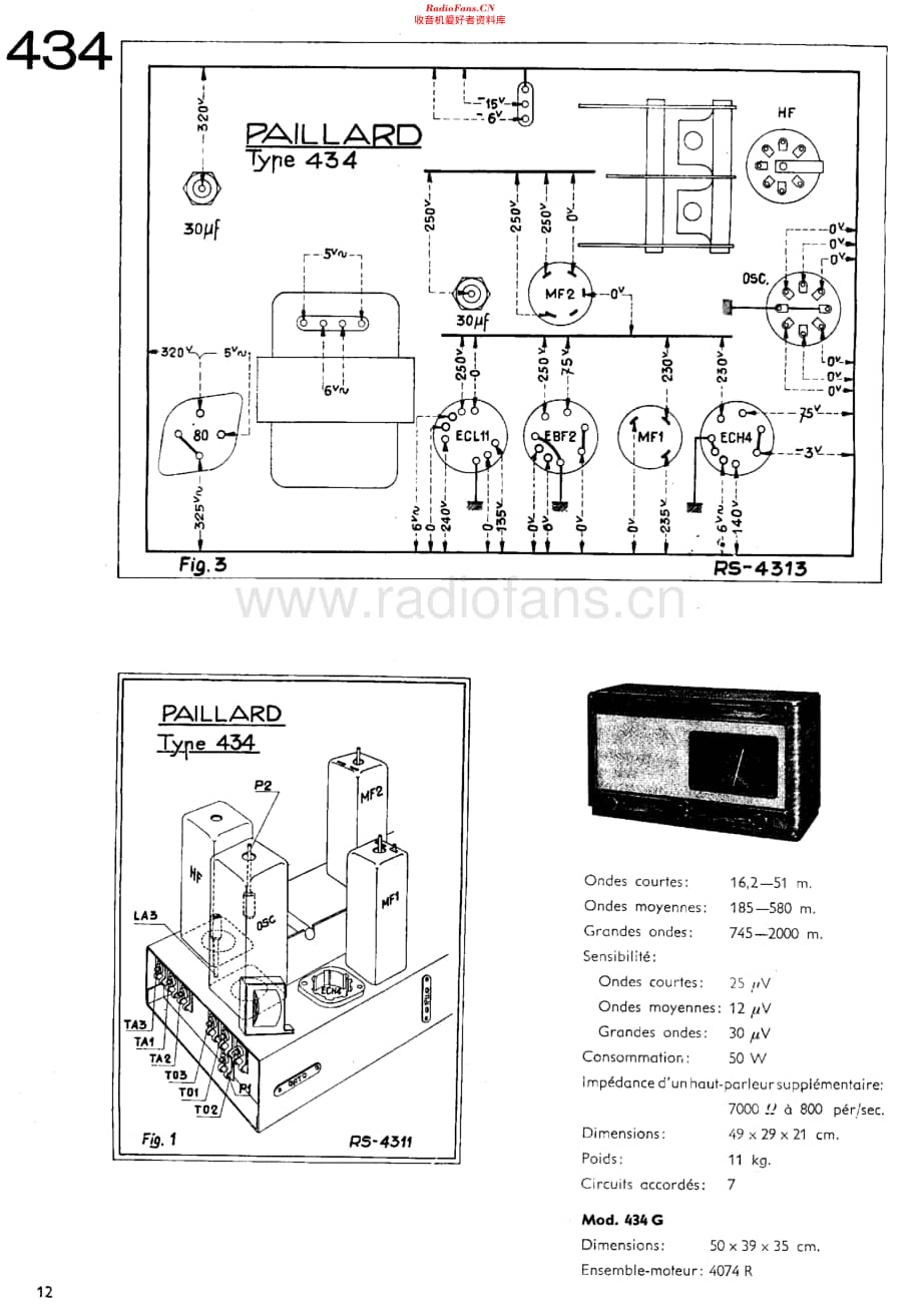 Paillard_434 维修电路原理图.pdf_第2页