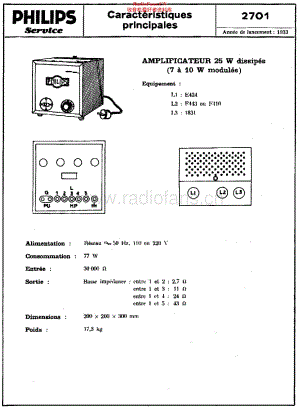 Philips_2701 维修电路原理图.pdf